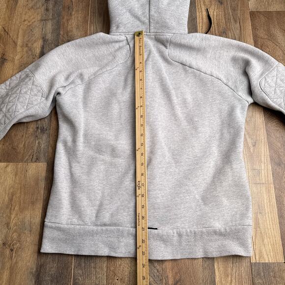 Oakley Type 2 Zip Up Hoodie Women's Medium Gray Athletic Training Fitness 6417 - Picture 9 of 12